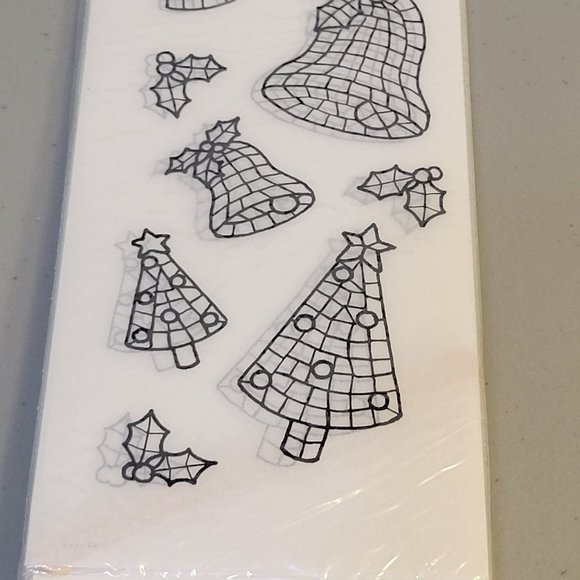 NEW Delta Paint 'n Press Christmas Angel Bell Tree Crafts Transfer Lot Of 5 - Picture 4 of 5